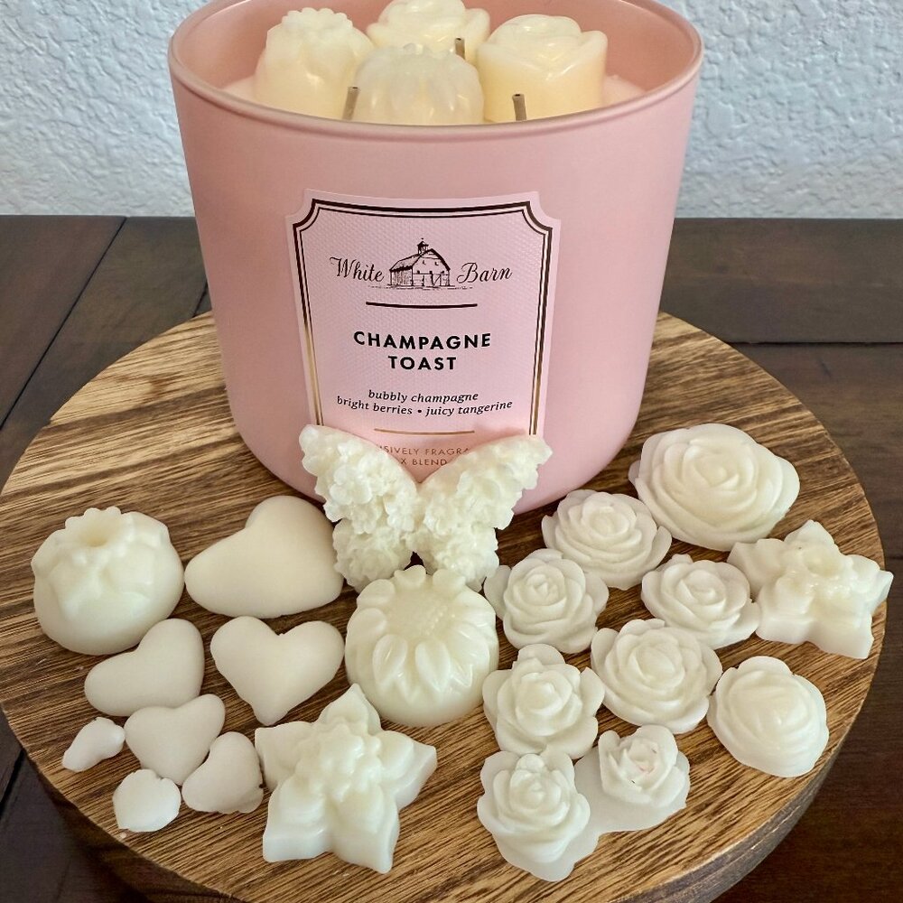 NEW WAX MELTS 2.08oz Bath & Body Works Candle Wax Melts - CHAMPAGNE TOAST!